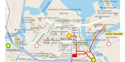 Minato mirai 21 نقشه