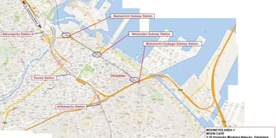 نقشه pacifico یوکوهاما